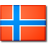 Die Fahne von Norwegen