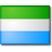 Die Fahne von Sierra Leone